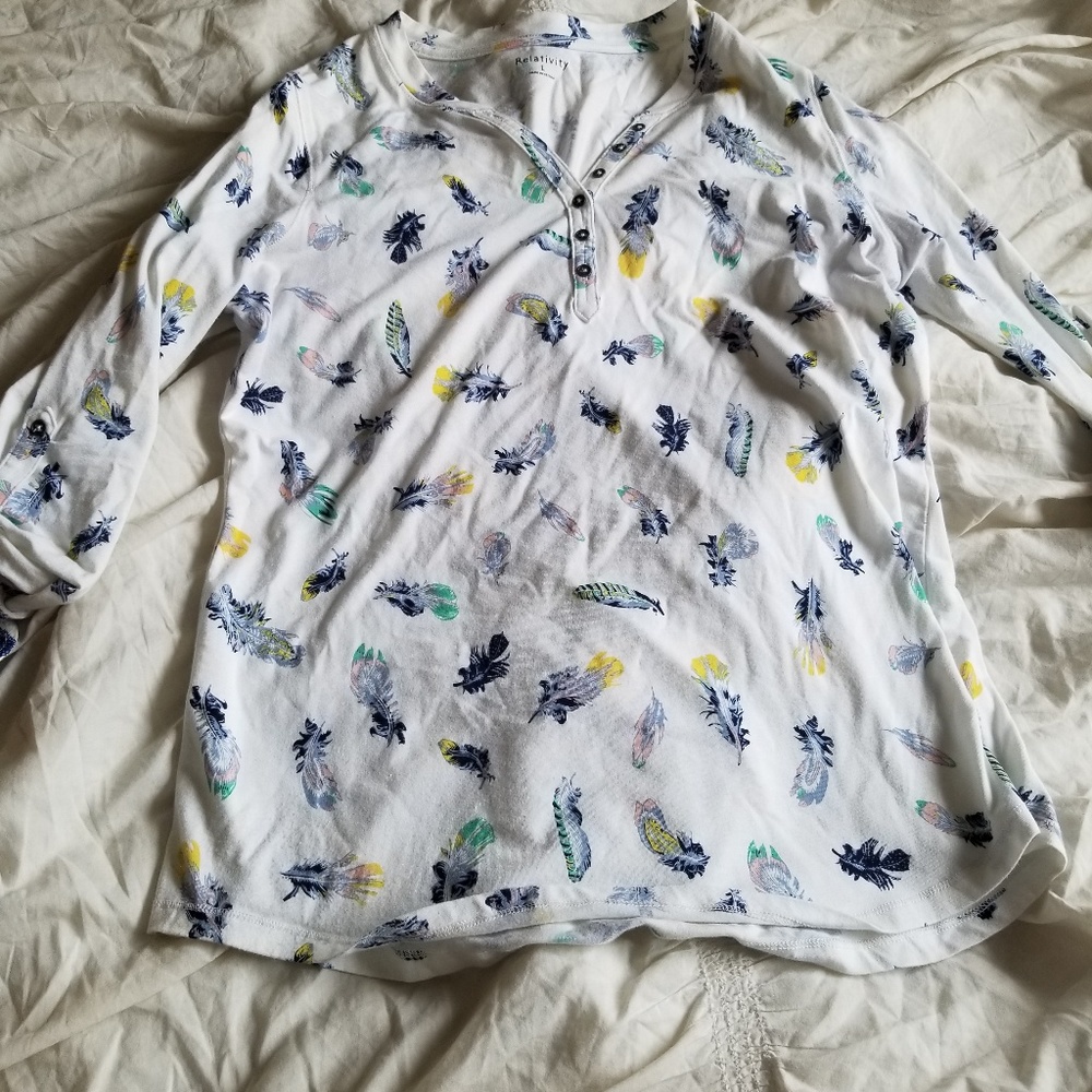 Feather top